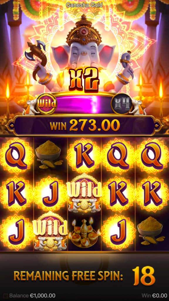 free spin - Ganesha Gold