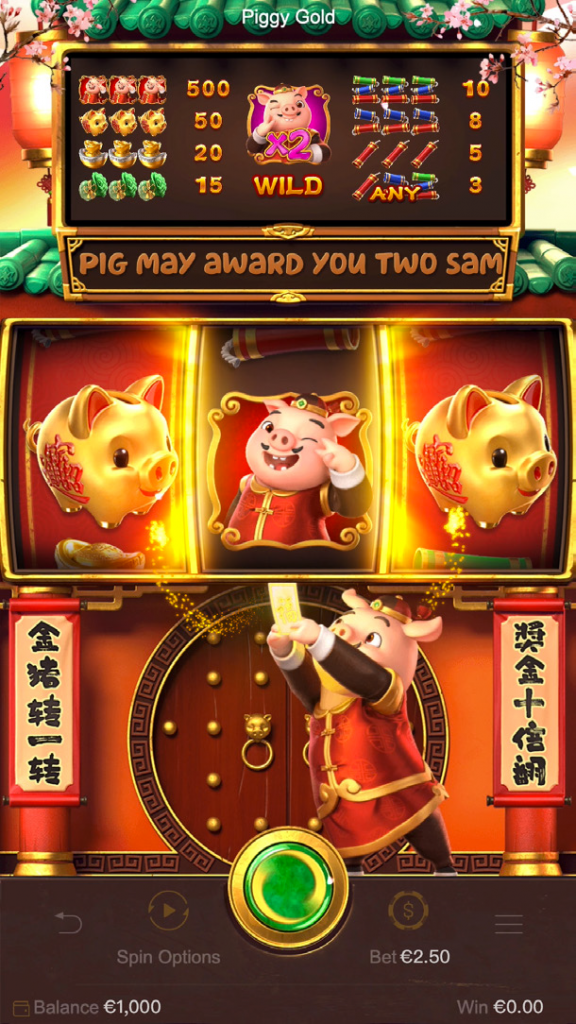 ลูกหมูเปลี่ยนหน้าสล็อตเพลา 1 และ 3 ให้เหมือนกัน
